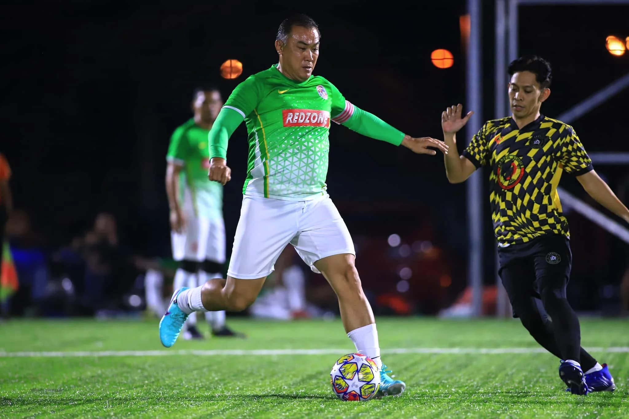 Football action at ArmourX Sports in Iskandar Puteri