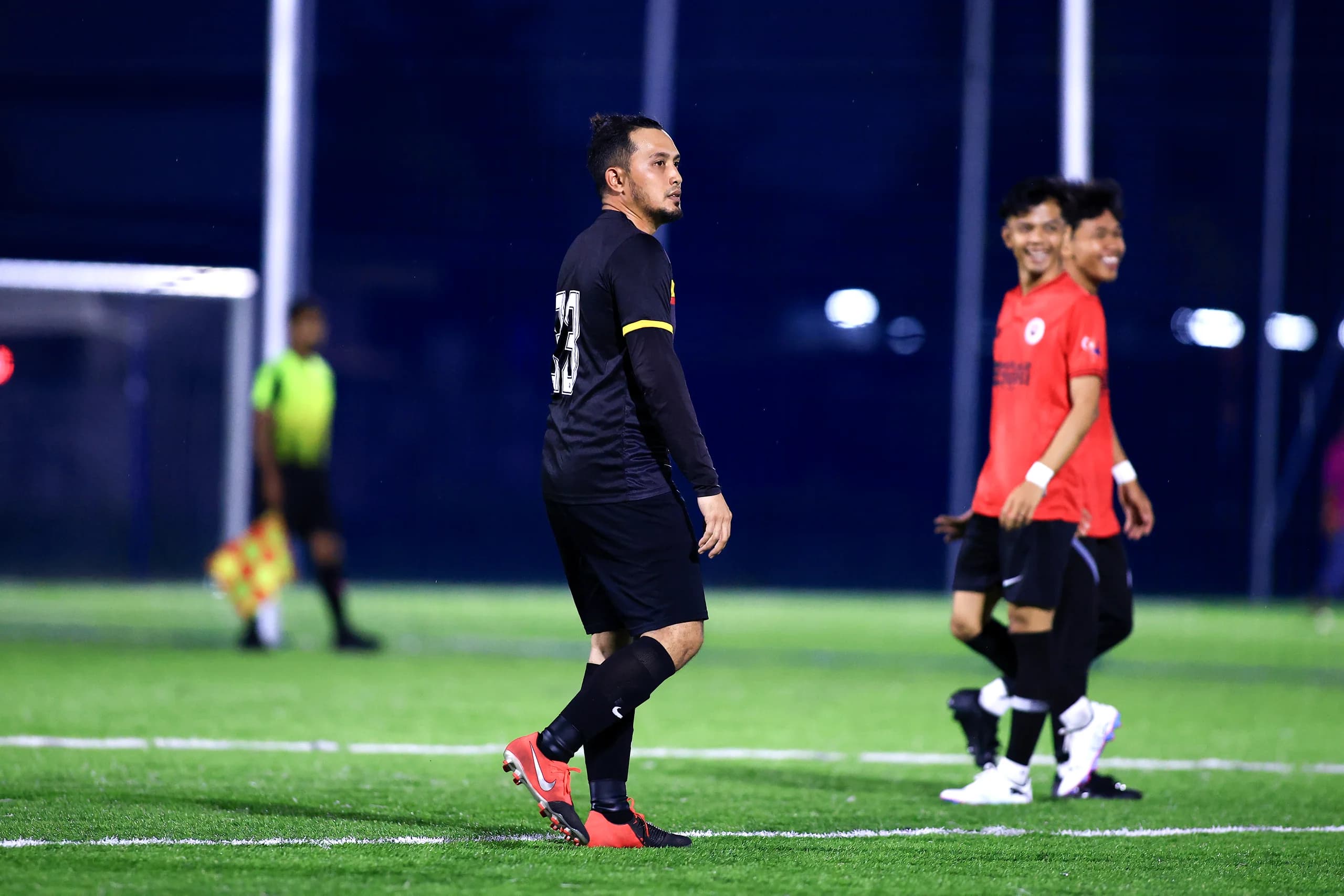 Football action at the ArmourX Sports venue